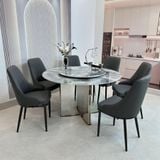  Bàn Ăn Tròn Mặt Đá Cao Cấp HAK30 