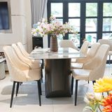  Bộ Bàn Ăn Mặt Đá Maya ACC22 + Ghế DPA67 