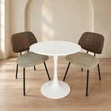  Bộ Bàn Cafe Tròn Tulip DPB9 Kèm Ghế VSGA06 