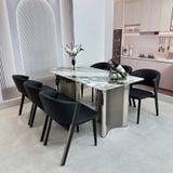  Bộ Bàn Ăn Mặt Đá HAK22 + Ghế Ariston HAG55 