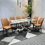  Ghế Ăn Bọc Da Nova HAG3 