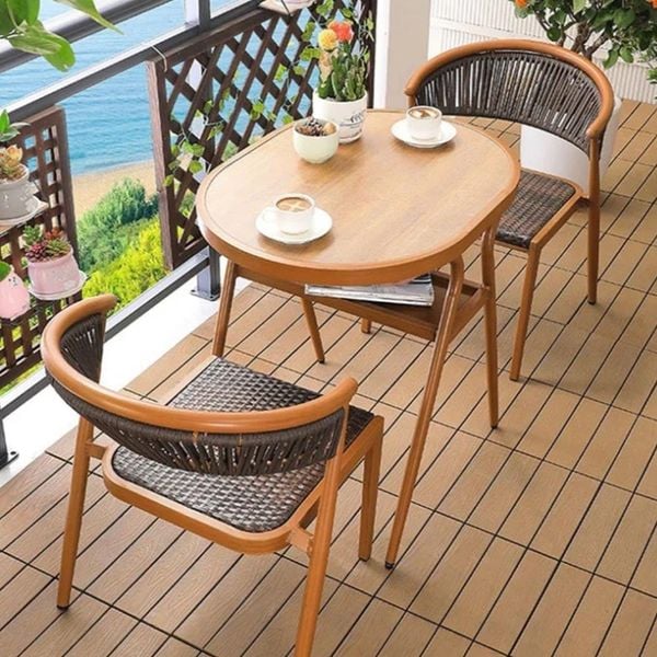 Bàn ghế ban công chất liệu nào tốt