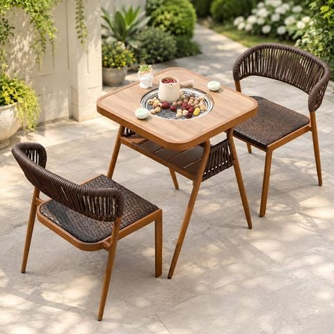 Bộ bàn ghế ban công xếp gọn HSSV02
