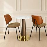  Bộ Bàn Cafe Mạ Pha Lê VSCF501 Kèm Ghế VSGA06 