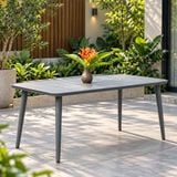  Bộ Bàn Ghế Nhôm Đúc Ngoài Trời BN107 + GN105 