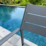 Bộ Bàn Ghế Nhôm Đúc Ngoài Trời BN107 + GN105 