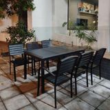  Bộ Bàn Chữ Nhật Ngoài Trời DPBV22 + HPG6 