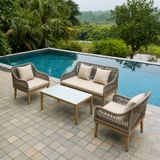  Bộ Sofa Ngoài Trời SR02 – Sang Trọng và Đẳng Cấp 