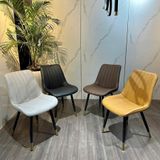  Bộ Bàn Ăn Mặt Đá Hebe và Ghế Loft Sọc 