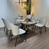  Ghế Ăn Bọc Da Cao Cấp ADF26 