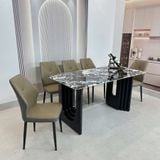  Ghế Ăn Bọc Da Cao Cấp Roman HAG43 