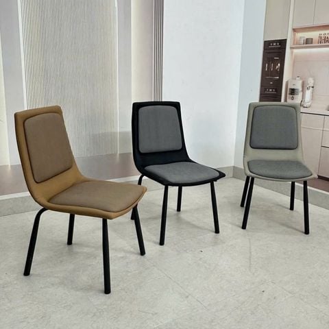 Ghế ăn bọc da Victori HAG66 thiết kế lưng cao hiện đại