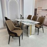  Ghế Ăn Bọc Da Cao Cấp HAG31 