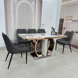  Ghế Ăn Bọc Da Beyli HAG48 