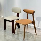  Ghế Ăn Bọc Da Chân Gỗ TVN09 