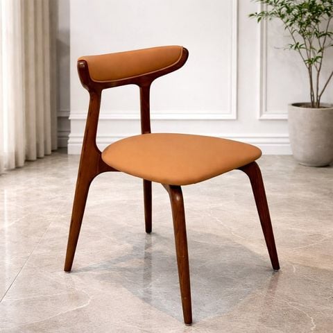  Ghế Ăn Bọc Da Chân Gỗ TVN10 