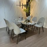  Ghế Ăn Bọc Da Cleo HAG46 