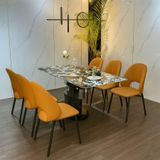  Ghế Ăn Bọc Da Cleo HAG46 