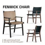  Ghế Ăn Da Yên Ngựa Fenwich DW05 