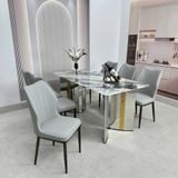  Ghế Ăn Bọc Da Nova HAG3 