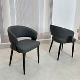  Bộ Bàn Ăn Mặt Đá 4 Ghế HAK91 + Ghế Duke HAG54 