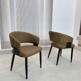  Bộ Bàn Ăn Mặt Đá 4 Ghế HAK91 + Ghế Duke HAG54 