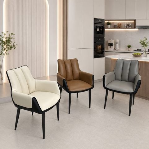  Ghế Ăn Bọc Da Eva HAG61 