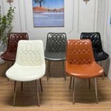  Bộ Bàn Ăn Mặt Đá Sakuzi + Ghế Fiona 