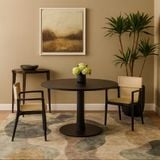  Ghế Ăn Gỗ Sồi Da Yên Ngựa Isadola DW16 