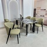  Ghế Ăn Bọc Da Lapoli HAG12 