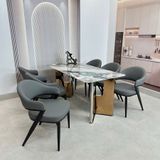  Ghế Ăn Bọc Da Biingo HAG45 