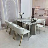  Bàn Ăn Mặt Đá Cao Cấp HAK22 