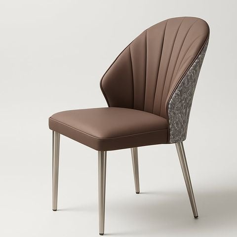  Ghế Ăn Bọc Da TVN04 