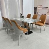  Ghế Ăn Bọc Da Iris HAG51 