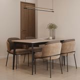  Ghế Ăn Bọc Da Cao Cấp Minotti 