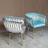  Ghế Ăn Bọc Nhung Hai Màu VSW01 