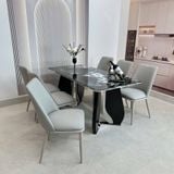  Ghế Ăn Bọc Da Pisaking HAG22 