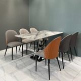  Ghế Ăn Bọc Da TVN03 