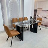  Ghế Ăn Bọc Da Vila HAG36 