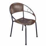  Ghế Ngoài Trời Dây Nhựa Đan Mây VS02 
