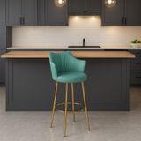  Ghế Bar Chân Cố Định Bọc Da VS626 