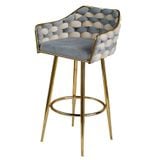  Ghế Bar Bọc Vải Nhung VS628 