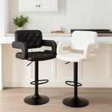  Ghế Bar Da Chân Xoay HSBAR033 