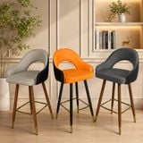  Ghế Bar Da Nệm Chân Sắt HSBAR034 