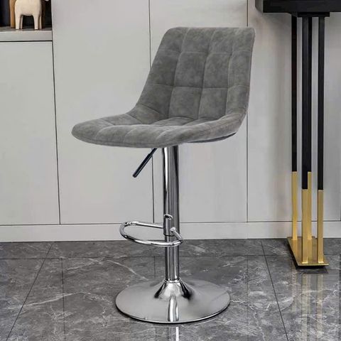 bộ sưu tập ghế bar chân trụ bọc da nhiều màu sắc