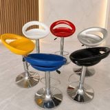  Ghế Quầy Bar Mặt Nhựa Chân Sắt Mạ Crom DPE25 
