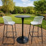  Ghế Bar NNhựa PP Chân Sắt Sơn Tĩnh Điện S3031A 