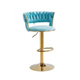  Ghế Bar Trụ Bọc Nhung Cao Cấp VS582C 