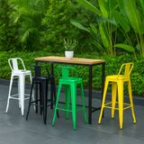  Ghế Tolix Tựa Chân Cao S1516B 