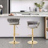  Ghế Bar Trụ Bọc Nhung Cao Cấp VS582C 